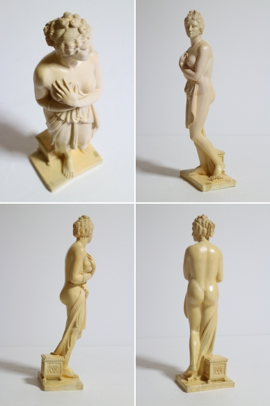女神像 裸婦像…大理石オブジェ石膏デッサンギリシャローマ(西洋彫刻