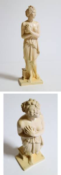 女神像 裸婦像…大理石オブジェ石膏デッサンギリシャローマ(西洋彫刻