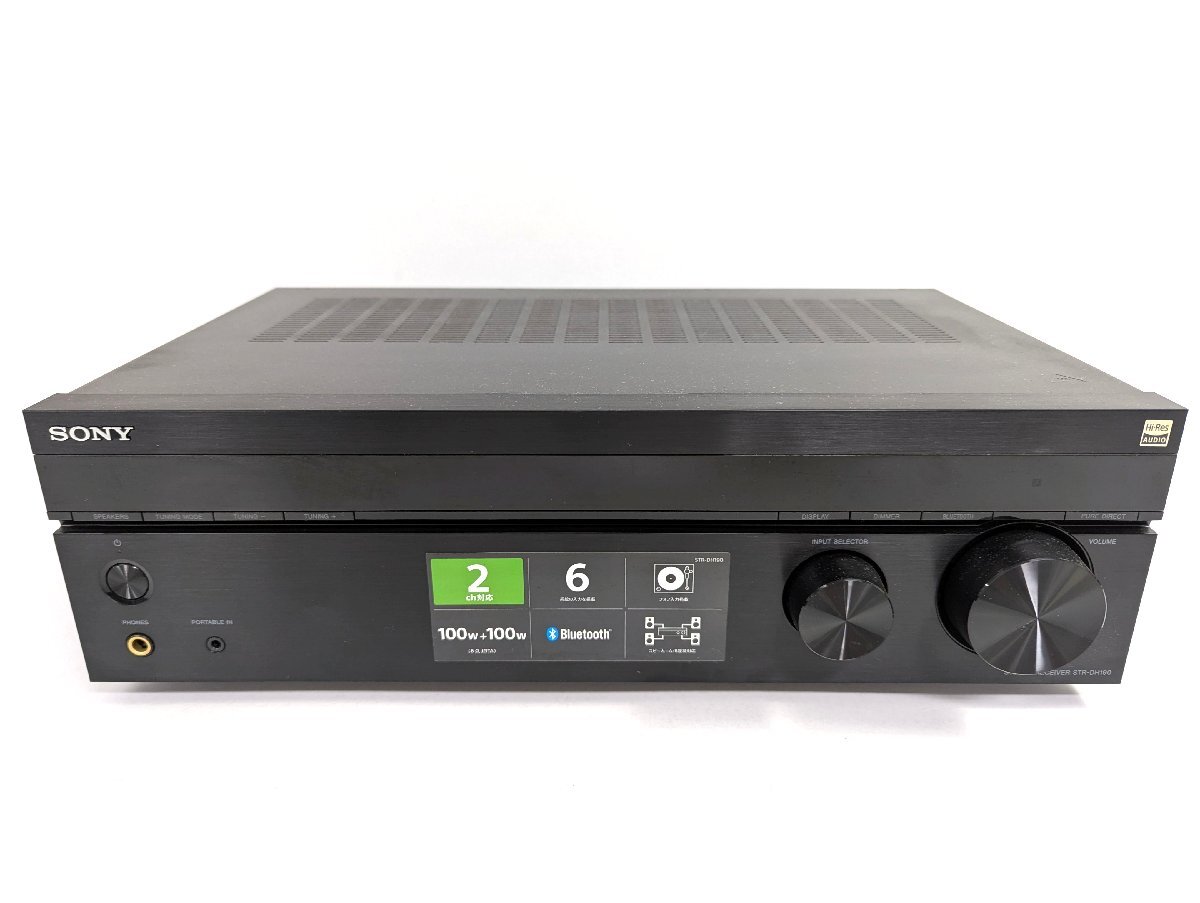 美品・SONY STR-DH190 ステレオレシーバー アンプ PHONO入力 SONY 