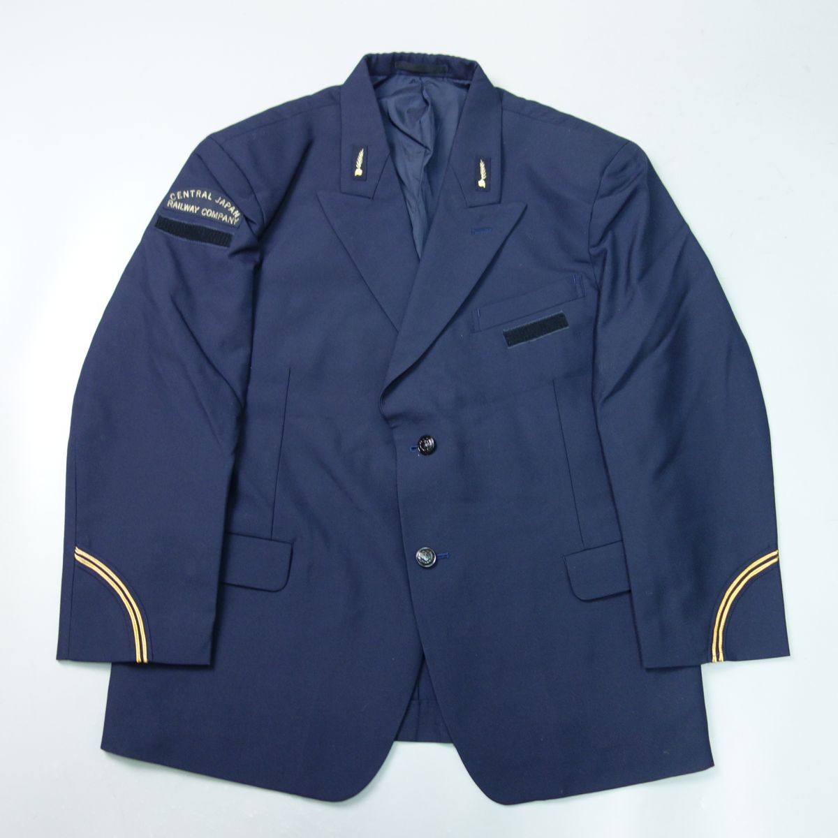 ヨウジヤマモト YOHJI YAMAMOTO ウールギャバ JR東海 旧型.車掌用制服 