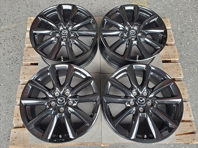 マツダ純正 18インチ 7.0J +45 5-114.3 ホイール流用 → CX-30 MX-30