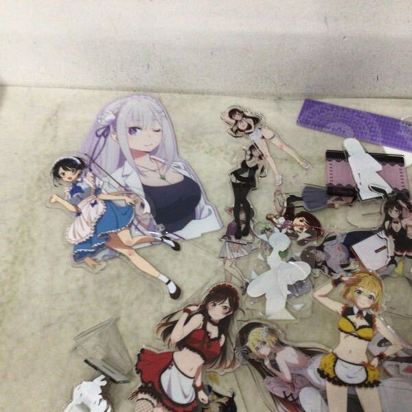 1円〜 訳あり アクリルスタンド 彼女お借りします 更科瑠夏、Re:ゼロ