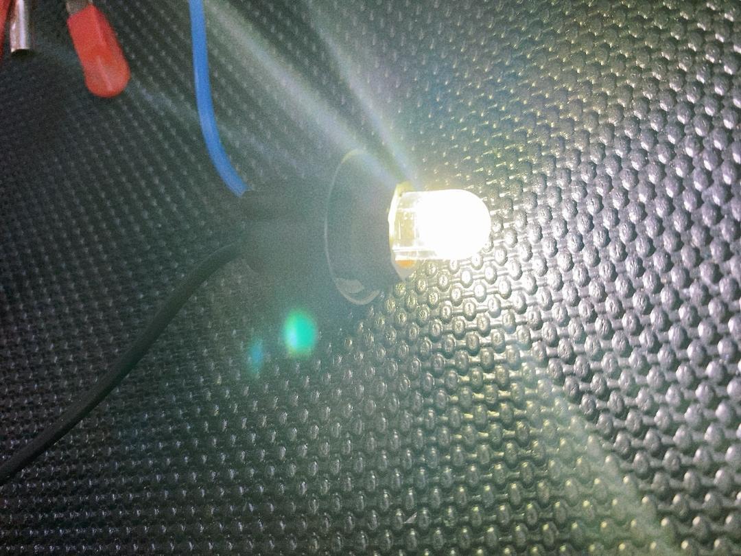 T10 24V ポジションランプ クリスタルウェッジ球ナンバー灯ホワイト20個_3