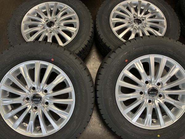 ◆1000円～!! 冬用 4本SET トヨタ専用 15インチ◆未使用国産スタッドレス付き!! 195/65R15 21年製造◆80系ノア/ヴォクシー/エスクァイア他_1