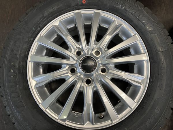 ◆1000円～!! 冬用 4本SET トヨタ専用 15インチ◆未使用国産スタッドレス付き!! 195/65R15 21年製造◆80系ノア/ヴォクシー/エスクァイア他_2
