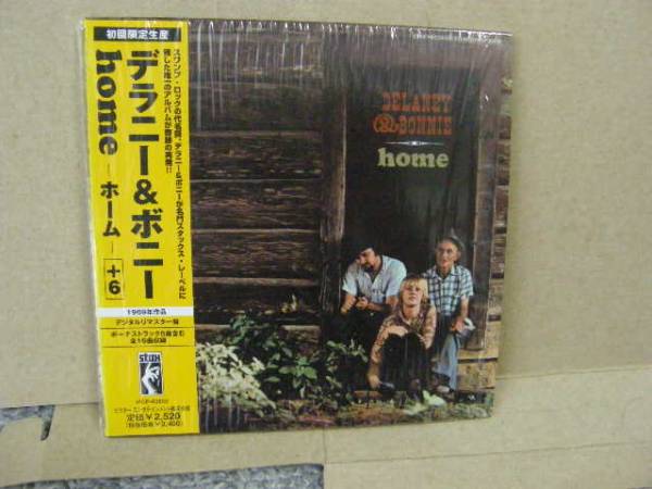 デラニー＆ボニー Delaney & Bonnie★紙ジャケHOME_1