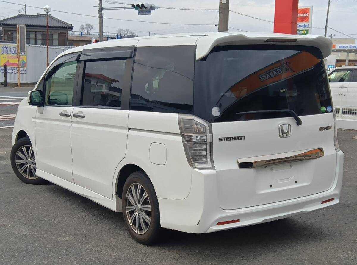 いわき発 H26 ホンダ ステップワゴンスパーダ Z クールスピリット RK5 両Pスラ Bluetooth フルセグ Bカメラ ETC 抹消出品 売切!!_2