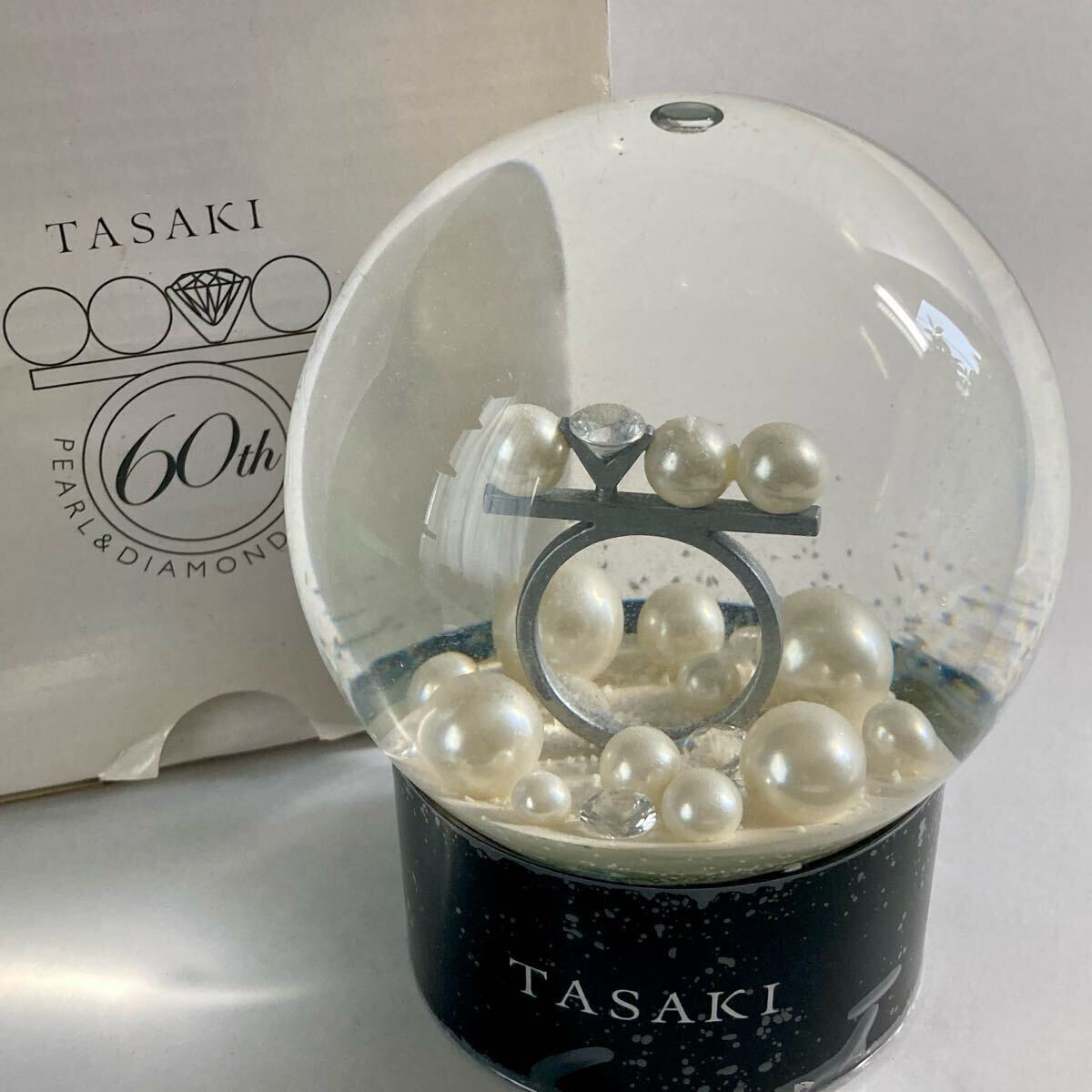 未使用箱入り　ミキモト　タサキ　クリストフル 　まとめ　TASAKI 　ノベルティ　パール装飾　写真立て　チャーム　ストラップ　真珠_4