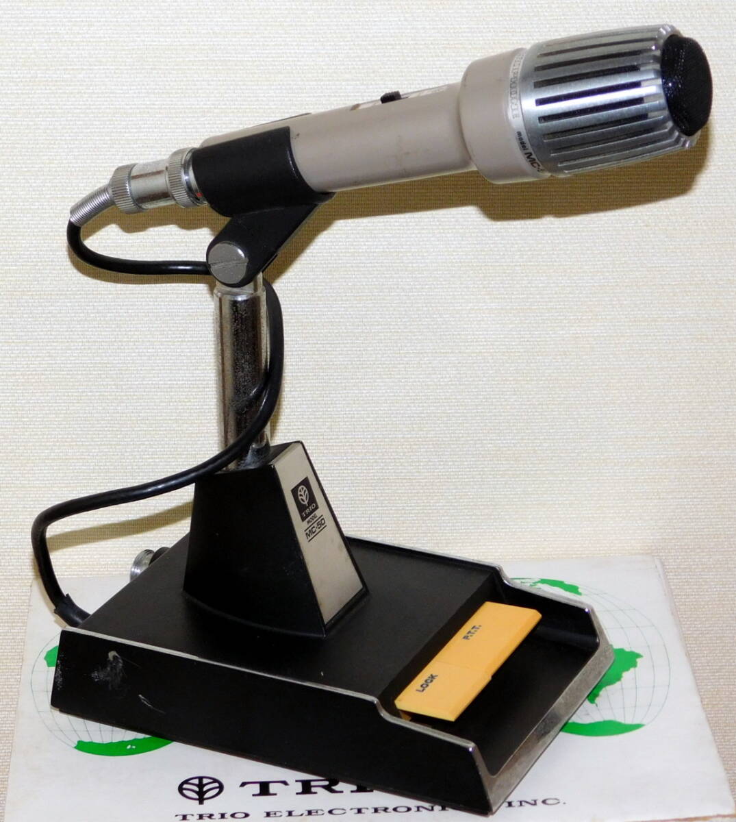 TRIO MC-50 マイクです。動作良好です。 ゆうパック６０サイズ_2