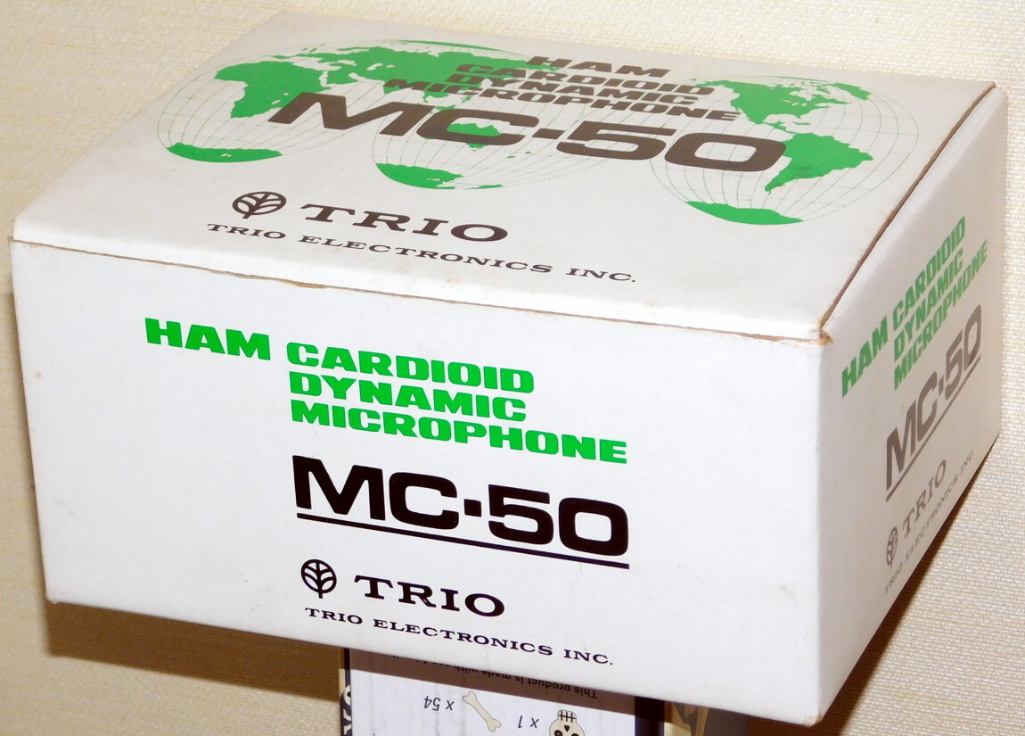 TRIO MC-50 マイクです。動作良好です。 ゆうパック６０サイズ_5