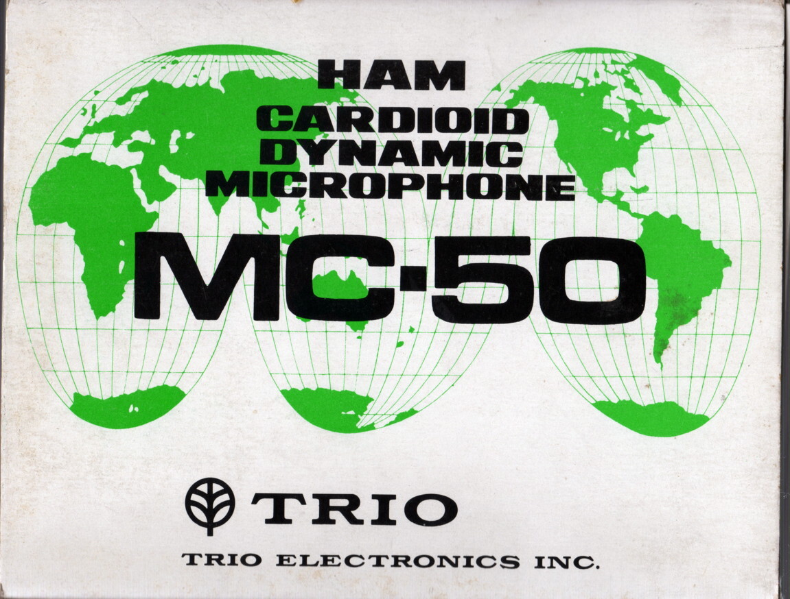 TRIO MC-50 マイクです。動作良好です。 ゆうパック６０サイズ_6