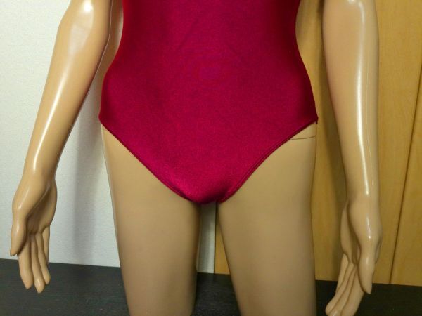 中古品☆chacottチャコット♪ナターシャ光沢ツルツルレオタード大きいLサイズ　水着＆レオタード３着まで同梱可　商品１０点落札送料無料_3