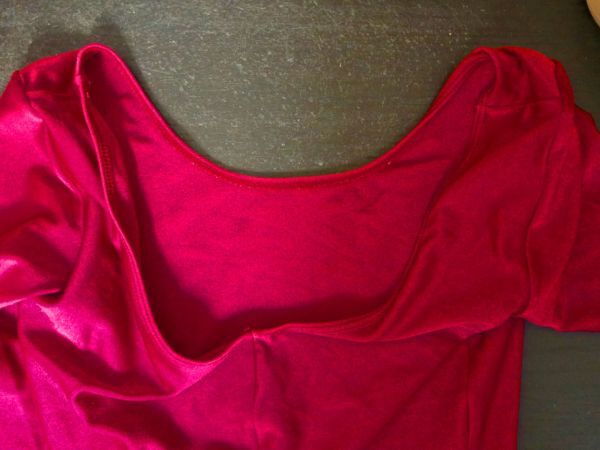 中古品☆chacottチャコット♪ナターシャ光沢ツルツルレオタード大きいLサイズ　水着＆レオタード３着まで同梱可　商品１０点落札送料無料_8