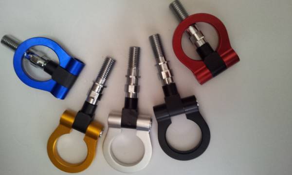 アルミ製 軽量牽引フック☆スイフト/セルボモード/ワゴンRなどに