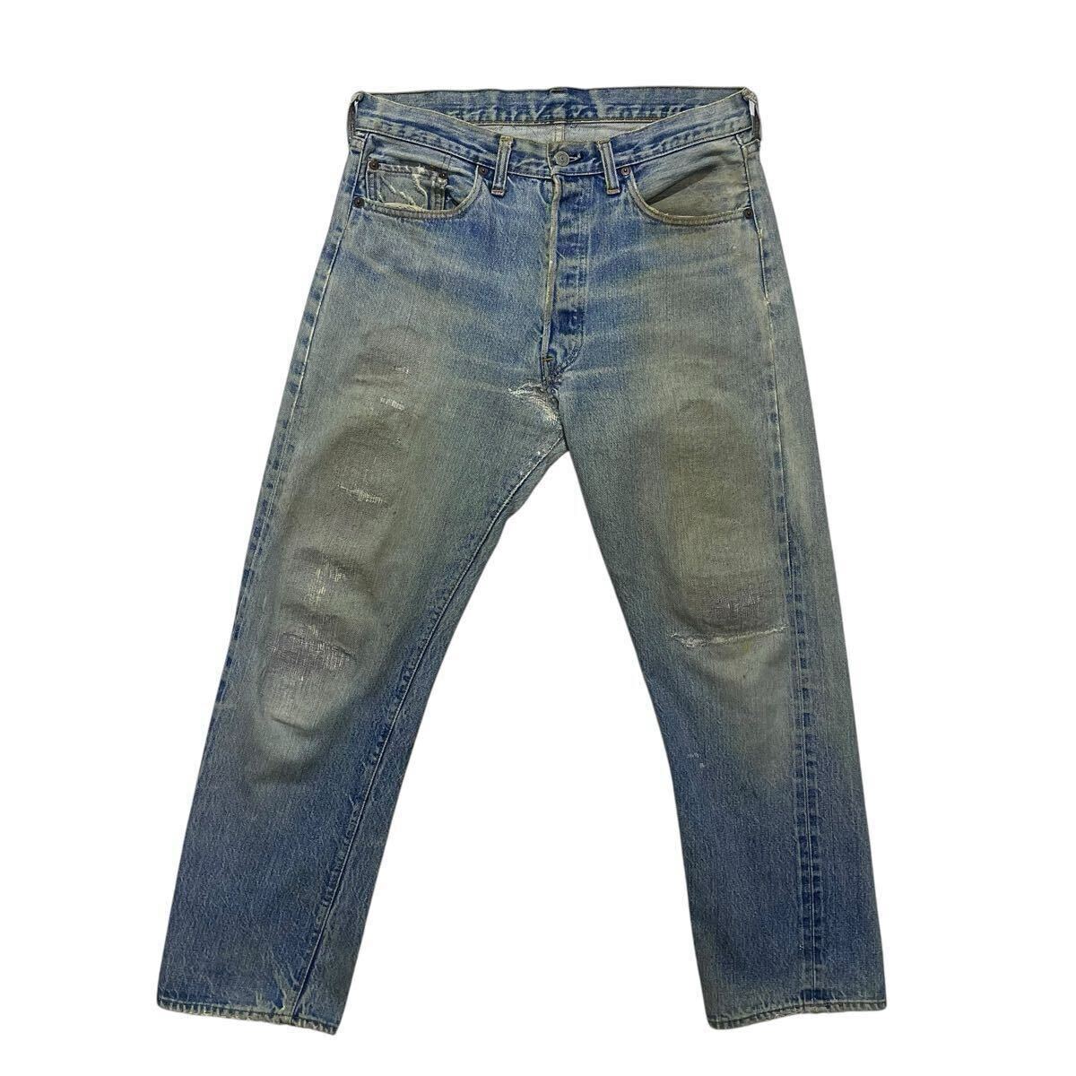 ゴールデンサイズ♪66後期 70s USA製 Levis 501 オリジナル ビンテージ 
