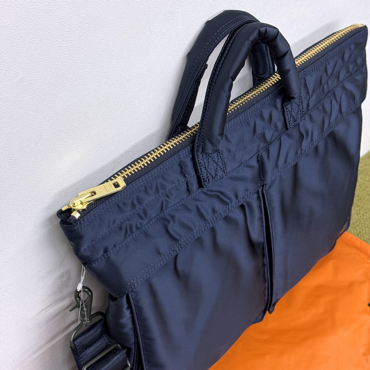 □未使用□ポーター タンカー（現行） ショートヘルメットバッグ・2Way