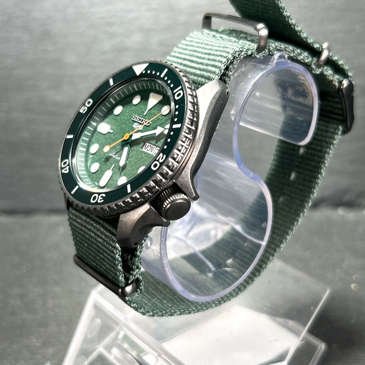 超美品 SEIKO セイコー 5 SPORTS スポーツ SRPD77K1 腕時計 自動巻き