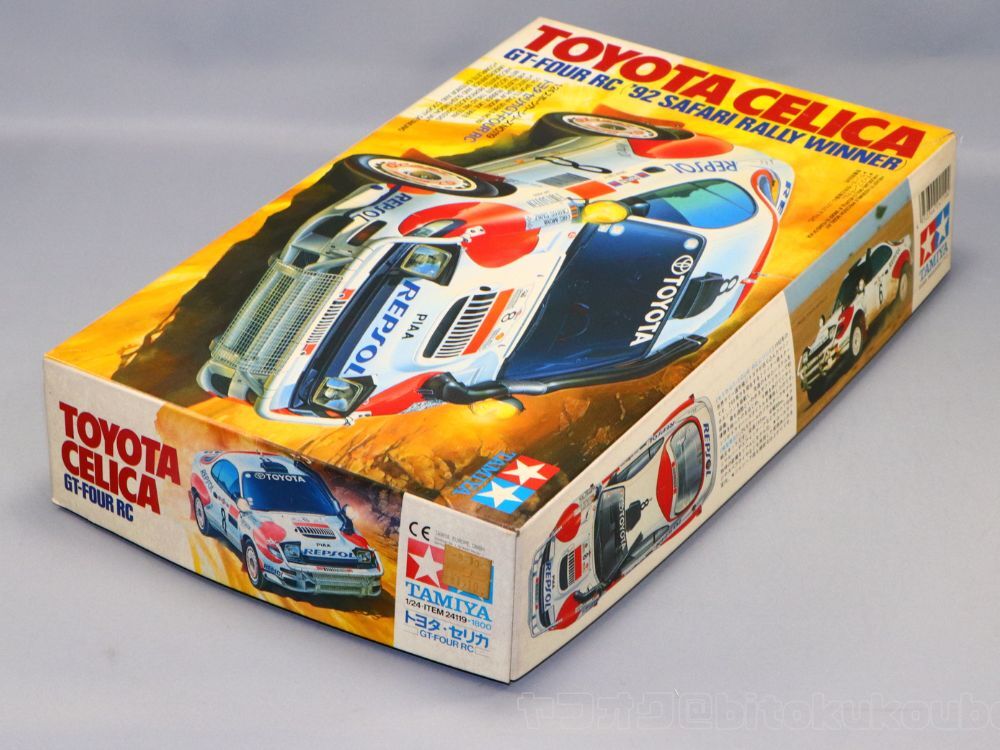 タミヤ】1/24 トヨタ セリカ '92 サファリラリー優勝車 TAMIYA TOYOTA