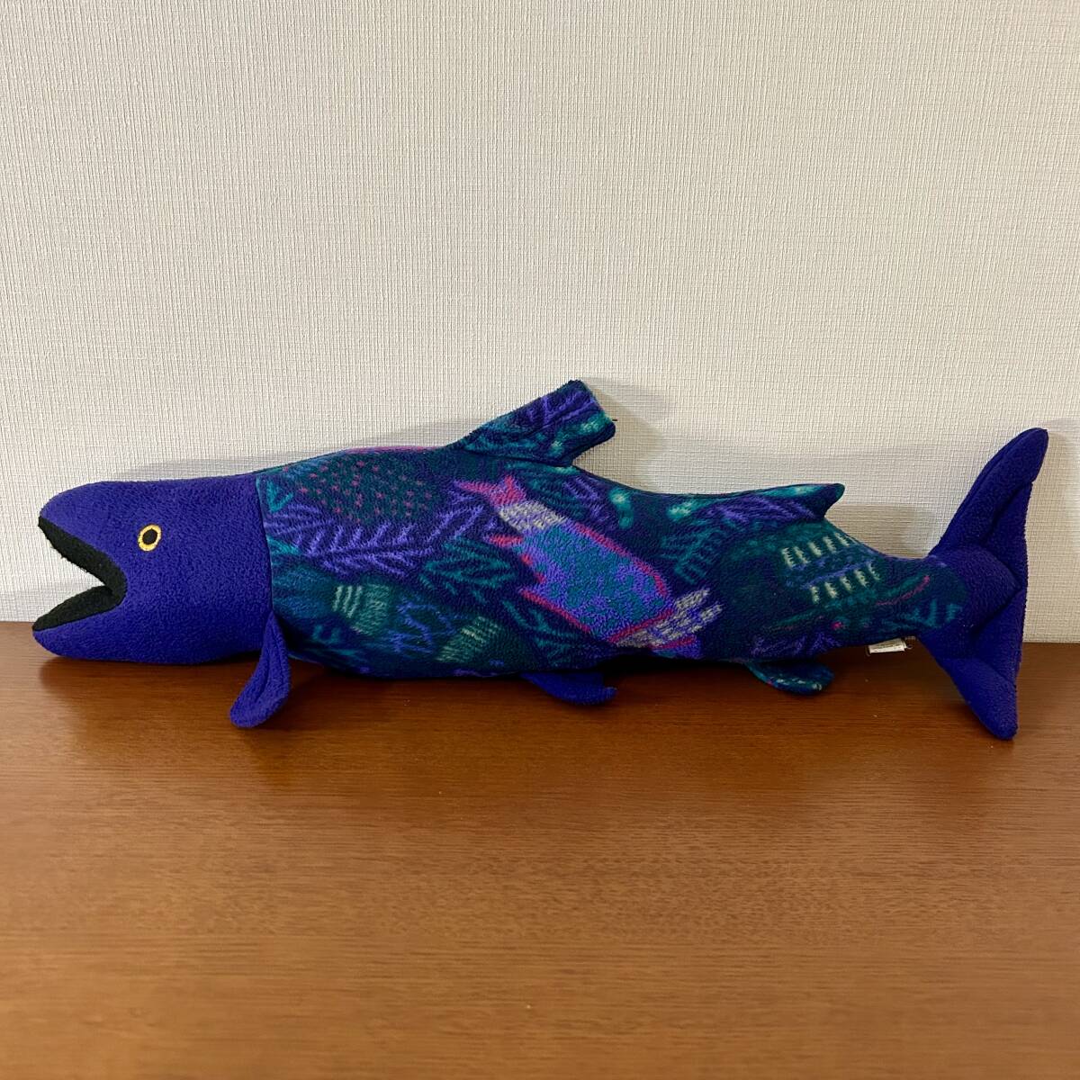 90's patagonia パタゴニア サーモン ぬいぐるみ ブルーベリー