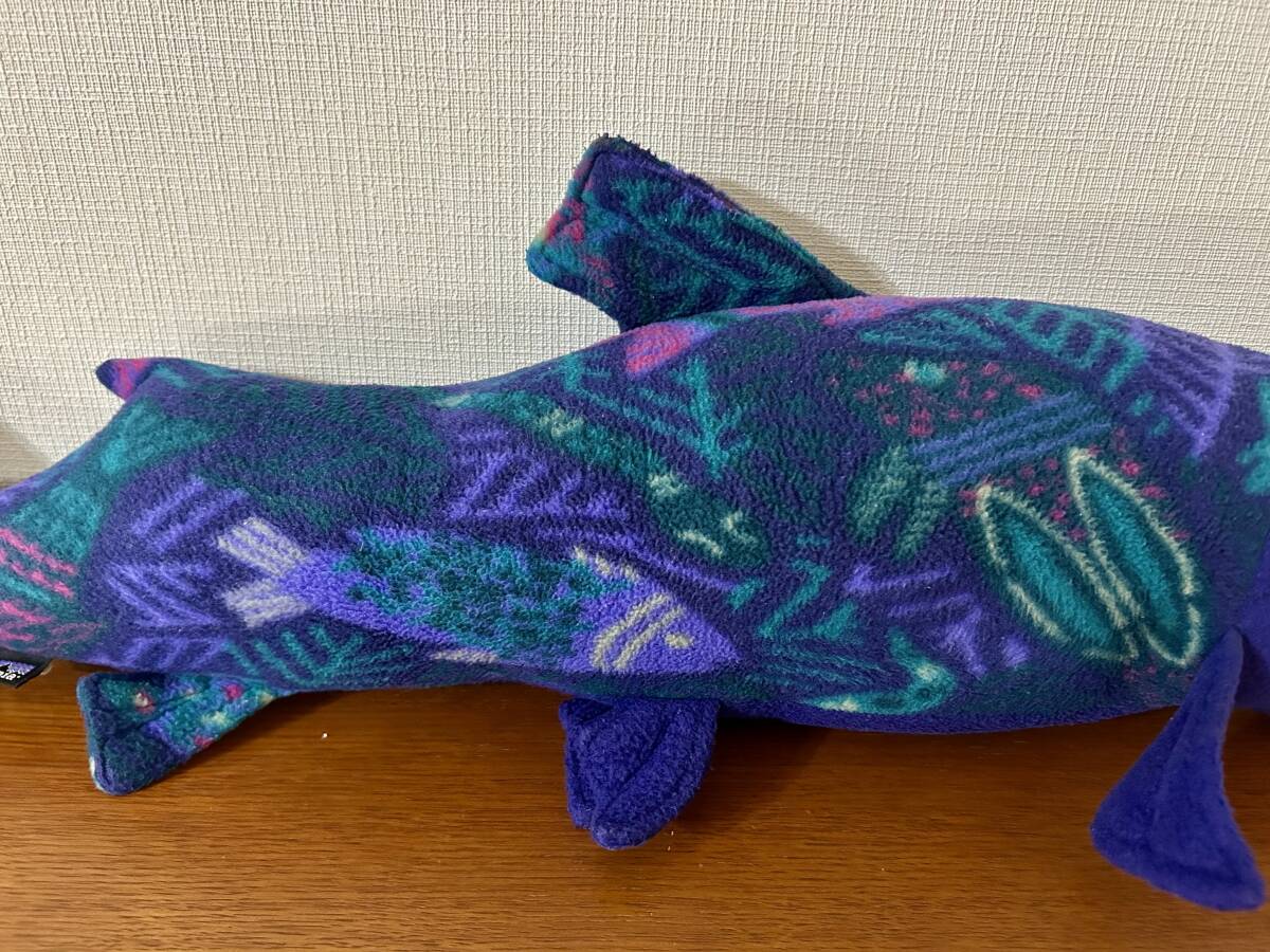 90's patagonia パタゴニア サーモン ぬいぐるみ ブルーベリー