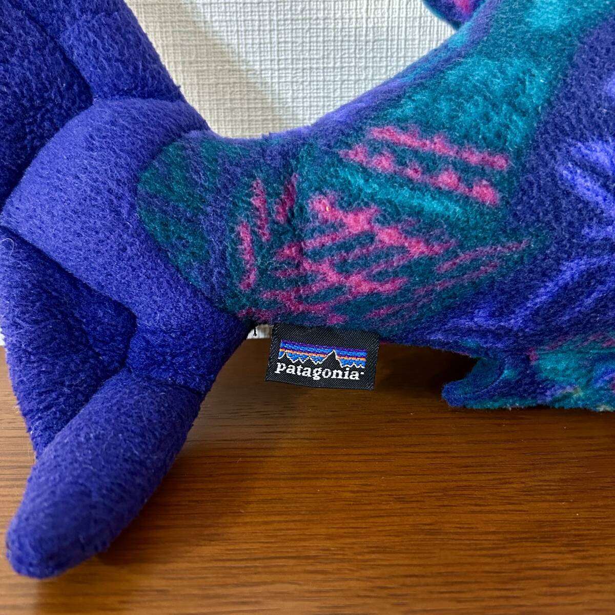 90's patagonia パタゴニア サーモン ぬいぐるみ ブルーベリー