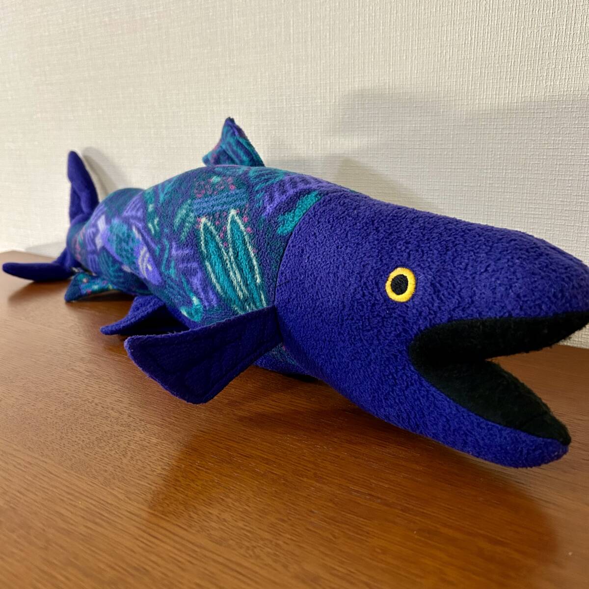 90's patagonia パタゴニア サーモン ぬいぐるみ ブルーベリー