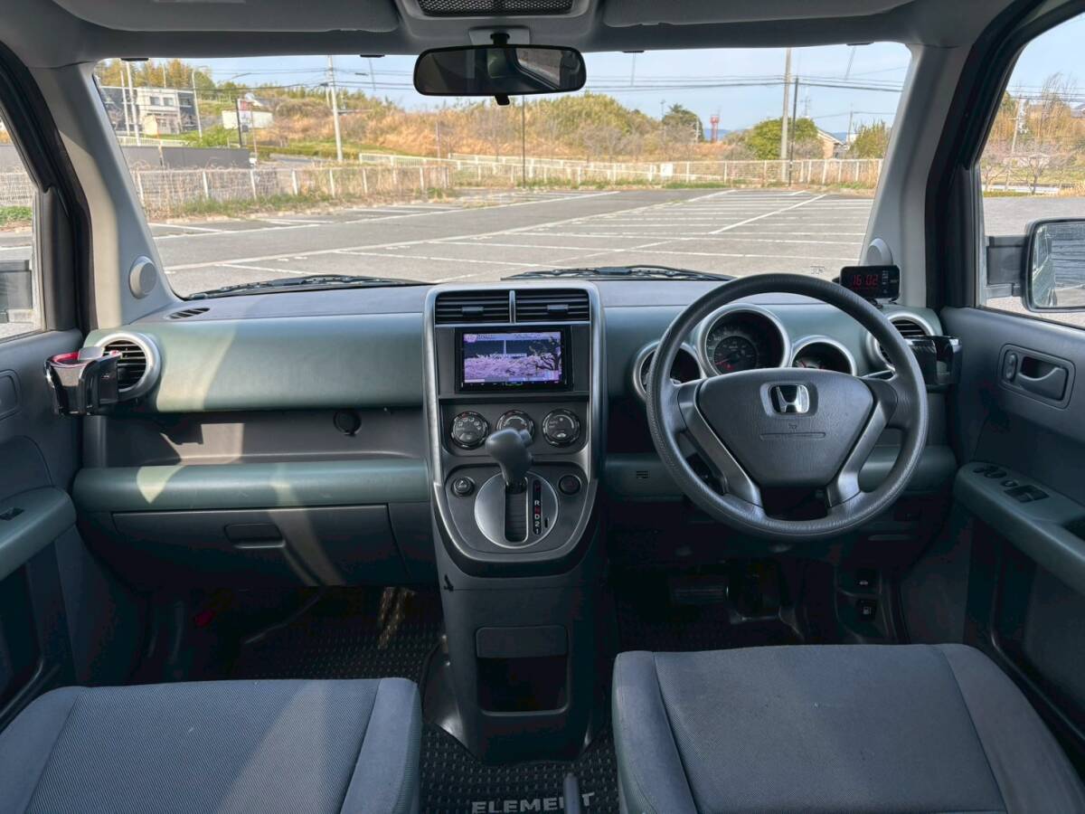 1万円スタート/売り切り/HONDA/エレメント/ベースグレード/4WD/ナビ＆TV/Ｂカメラ/キーレス/ETC/純正AW_9
