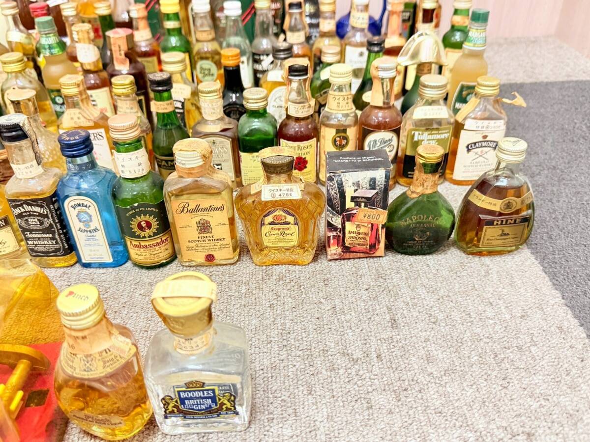 未開栓品】お酒 ミニボトル まとめ ジャックダニエル ジョニー