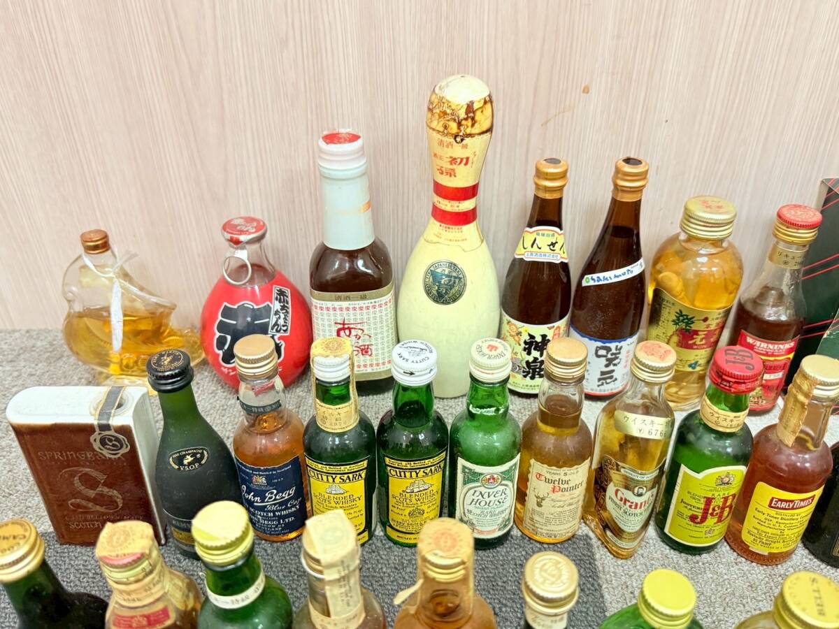 未開栓品】お酒 ミニボトル まとめ ジャックダニエル ジョニー