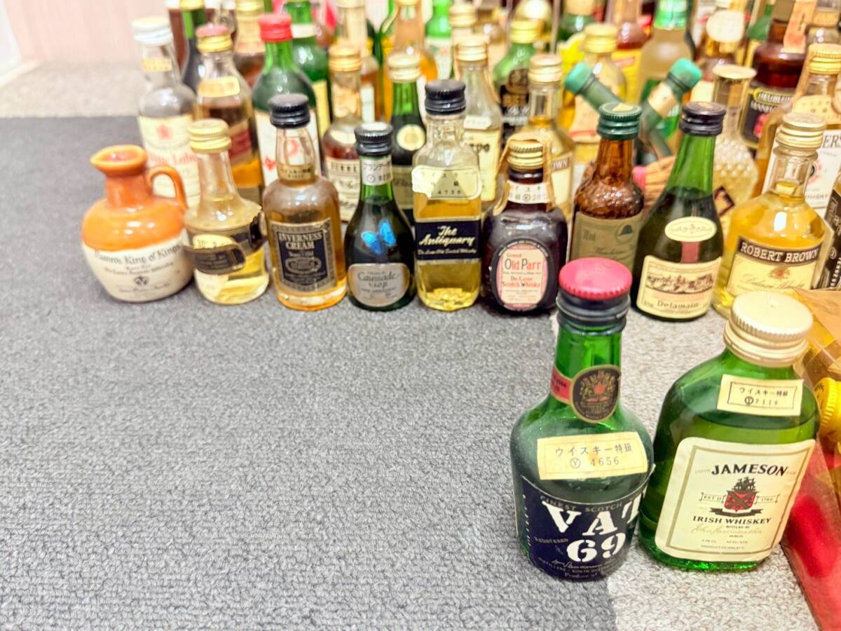 未開栓品】お酒 ミニボトル まとめ ジャックダニエル ジョニー