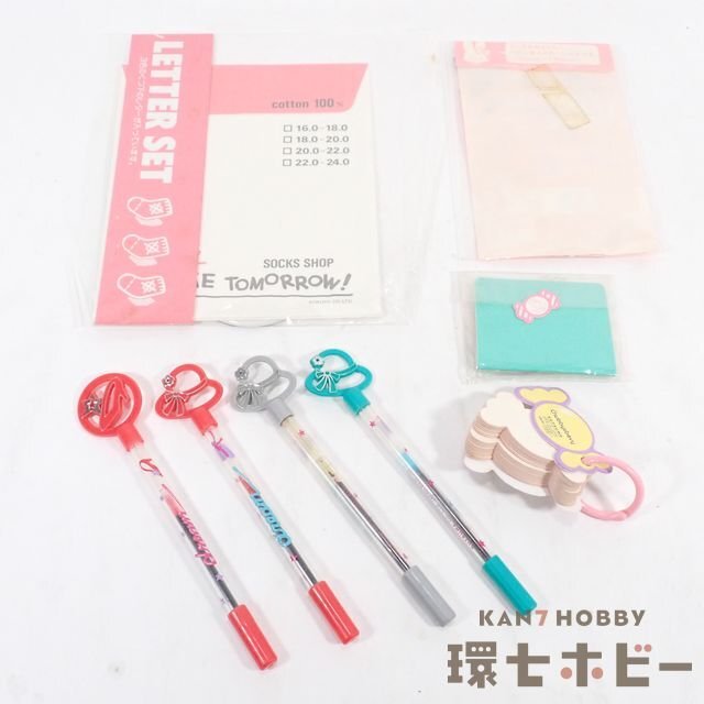 1TL49◆一部未開封 昭和レトロ クツワ 他 レターセット ボールペン 他 文房具 まとめ インク出ず/ファンシー ヒノデワシ 消しゴム 送:-/60_3