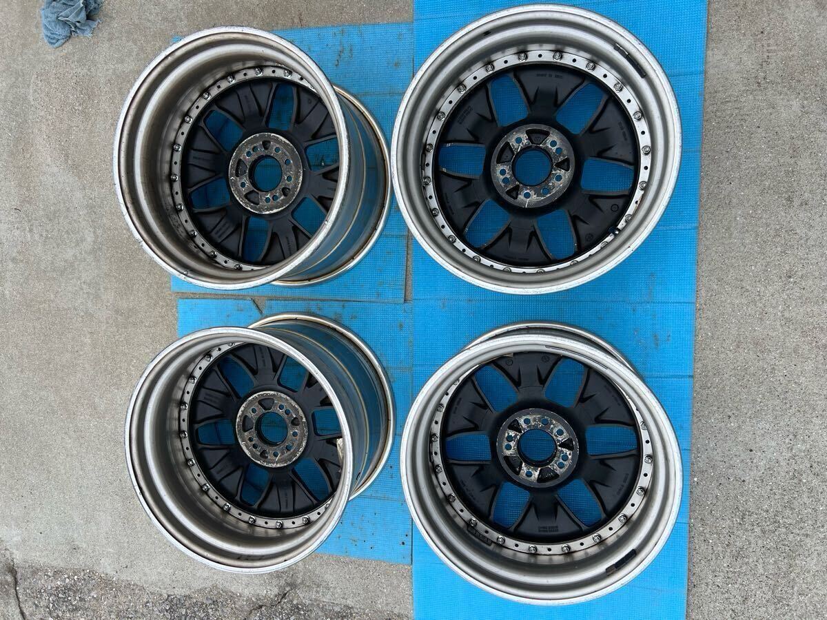 希少品　深リム　10j 11j ヴィエナ　クライス　ビエナ　ホイール　PCD114.3 9穴　18インチ_2