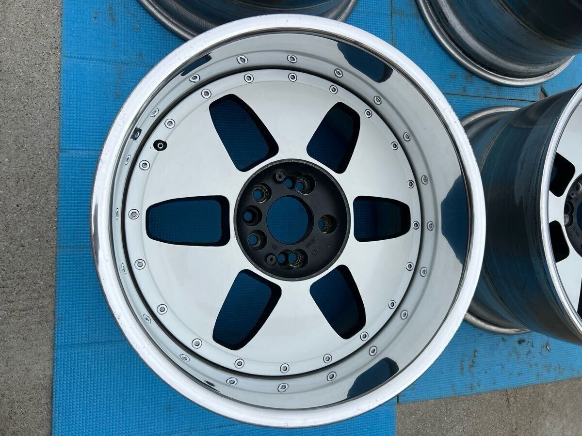 希少品　深リム　10j 11j ヴィエナ　クライス　ビエナ　ホイール　PCD114.3 9穴　18インチ_3