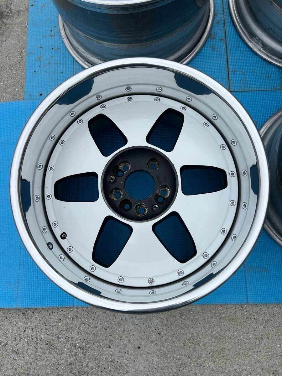 希少品　深リム　10j 11j ヴィエナ　クライス　ビエナ　ホイール　PCD114.3 9穴　18インチ_6