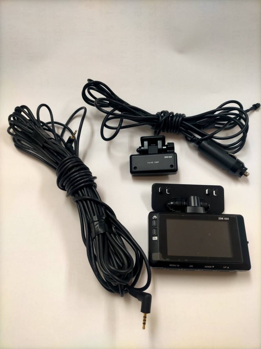 COMTEC コムテック 前後2カメラ ドライブレコーダー ZDR-025_1