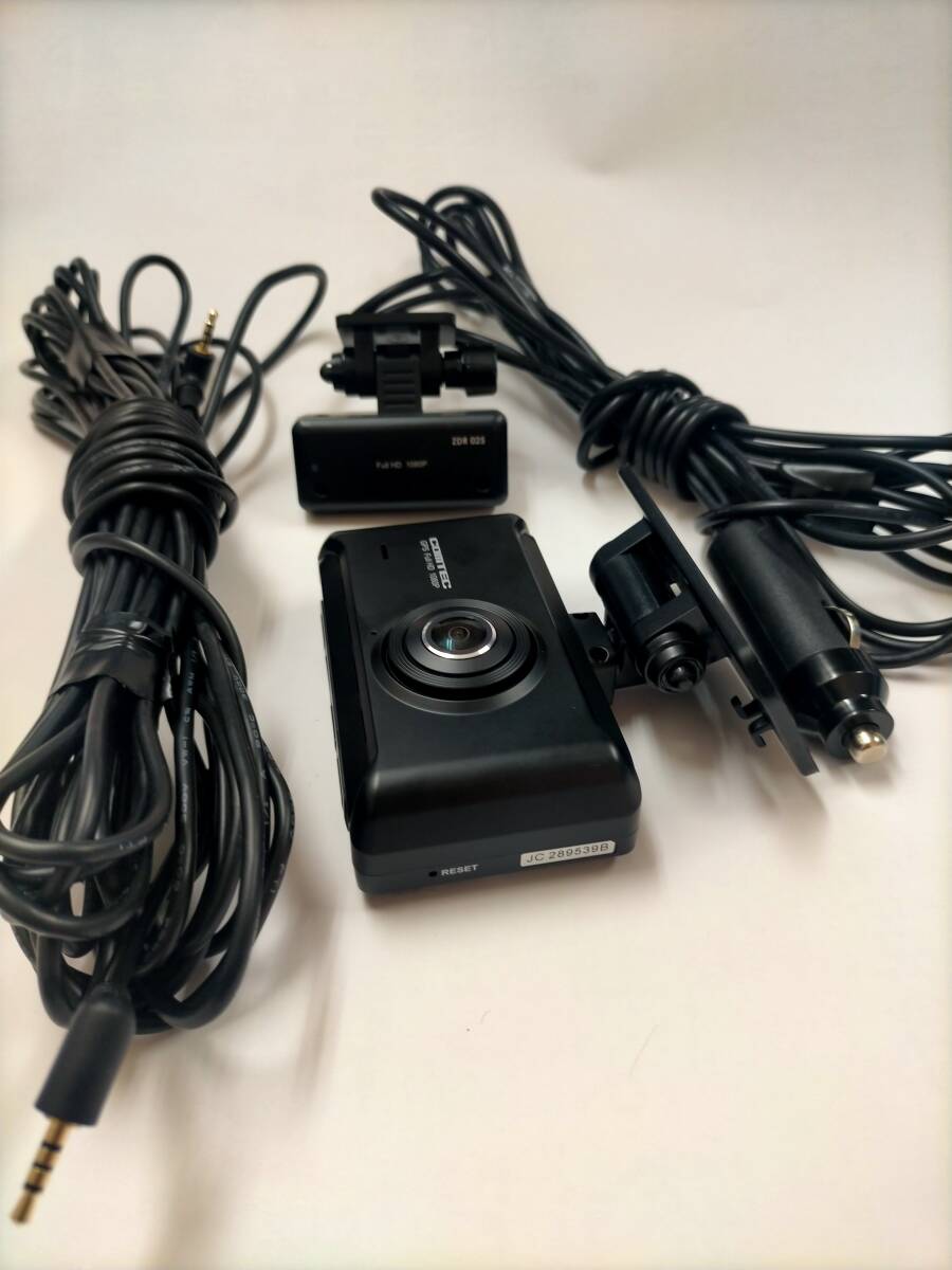 COMTEC コムテック 前後2カメラ ドライブレコーダー ZDR-025_2