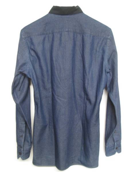 国内正規 LANVIN×ACNE ランバン 09SS グログランデニムシャツ