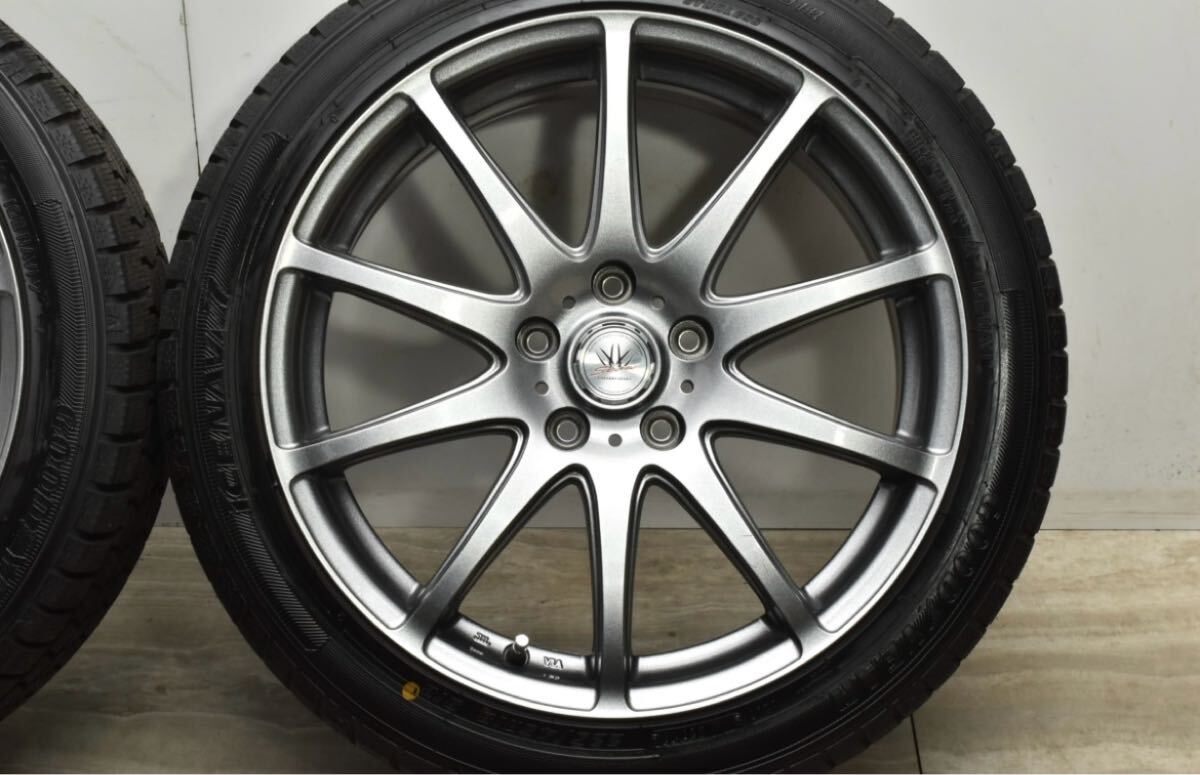 バリ溝 比較的美品】ロクサーニスポーツ RS-10 18in 7.5J +55 PCD114.3 