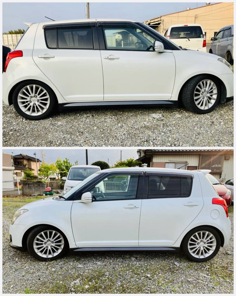 ★美車無事故車★スイフトスポーツ5速MT！車検8年2月！車高調！ ★修復歴なし 売切り！早い者勝ち★エンジン調子良 希少★MOMOステアリング_3