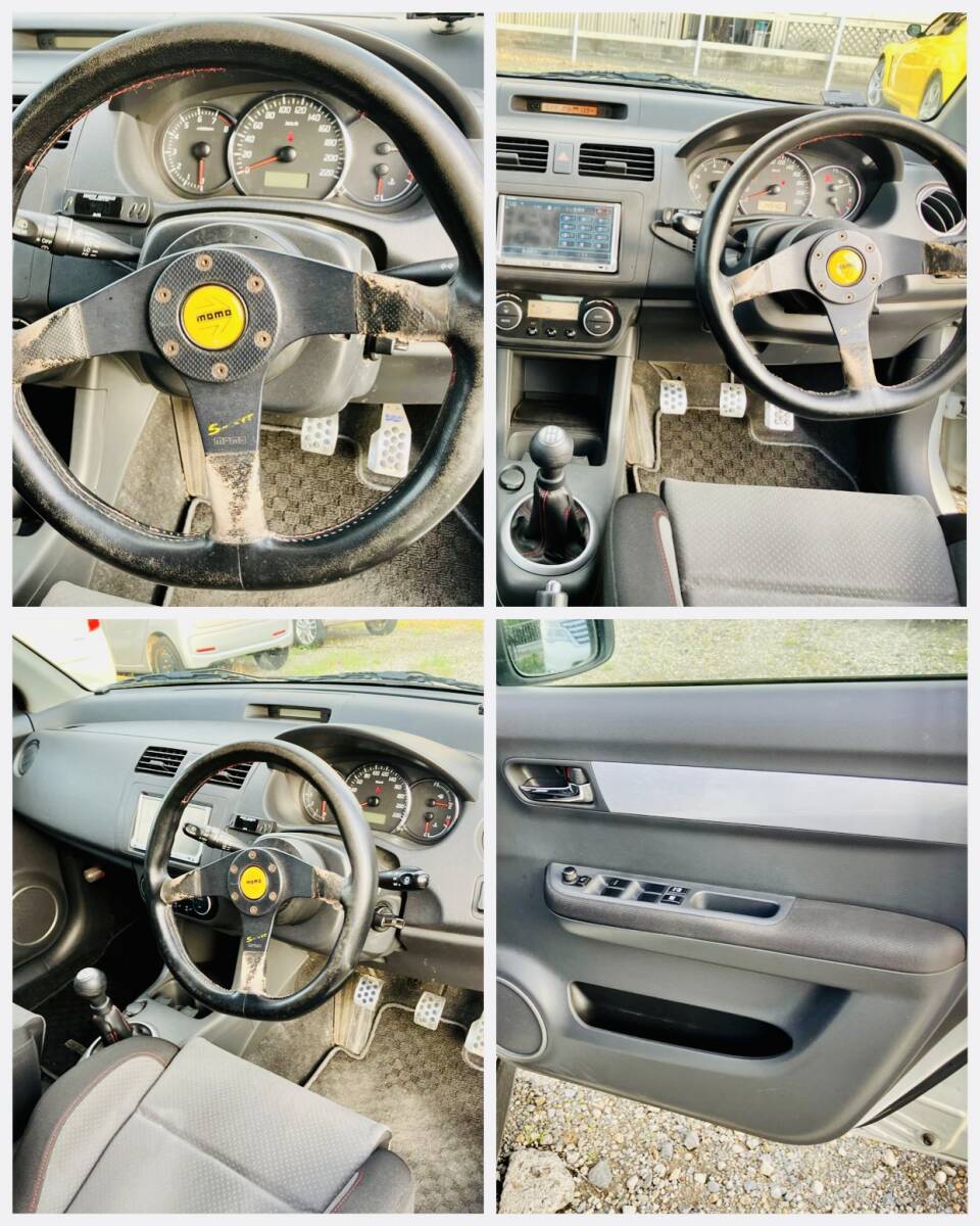 ★美車無事故車★スイフトスポーツ5速MT！車検8年2月！車高調！ ★修復歴なし 売切り！早い者勝ち★エンジン調子良 希少★MOMOステアリング_6