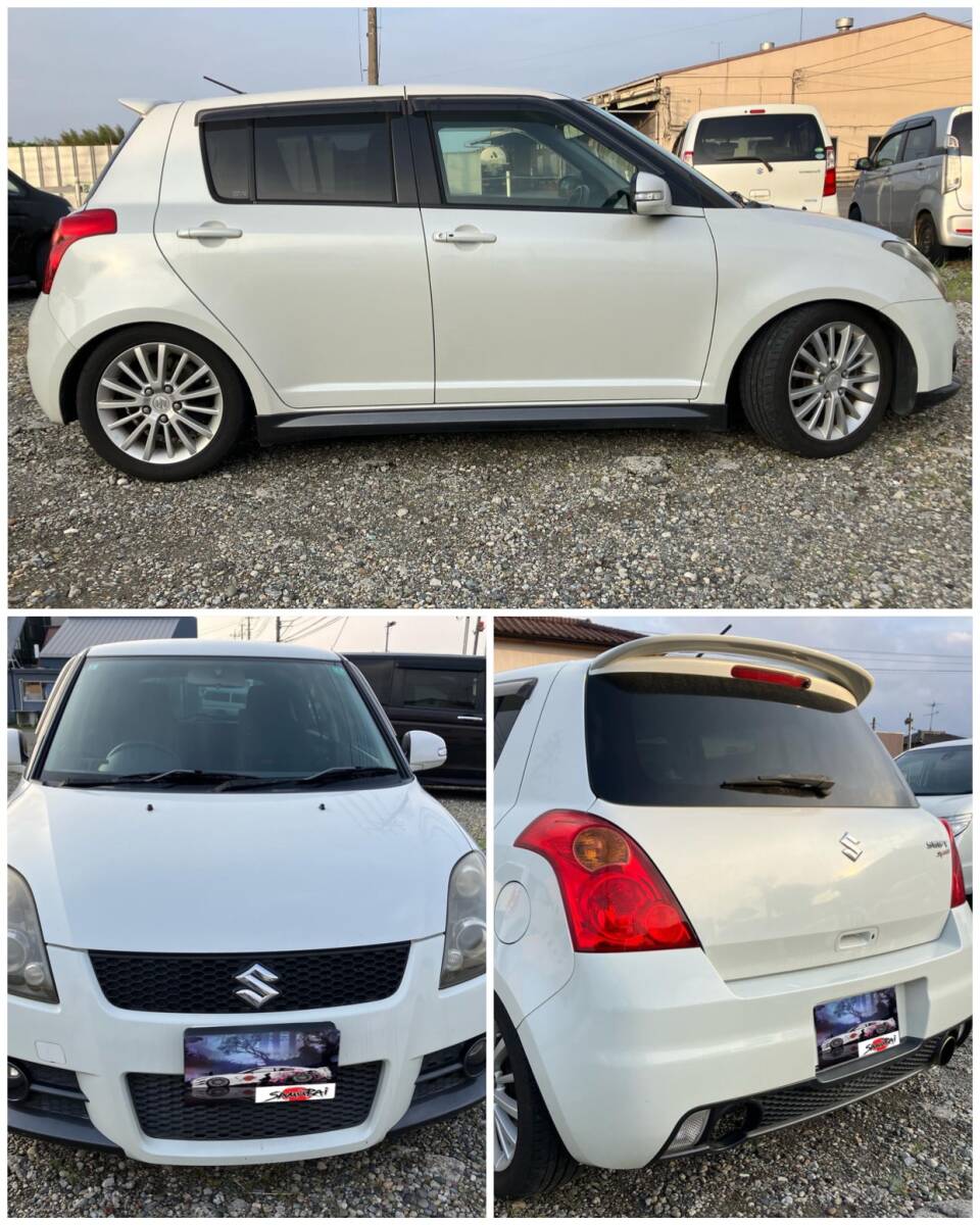 ★美車無事故車★スイフトスポーツ5速MT！車検8年2月！車高調！ ★修復歴なし 売切り！早い者勝ち★エンジン調子良 希少★MOMOステアリング_7