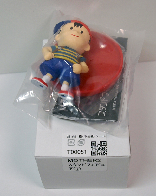 MOTHER2 ギーグの逆襲 スタンドフィギュア【ネス】 未開封 箱ミニ