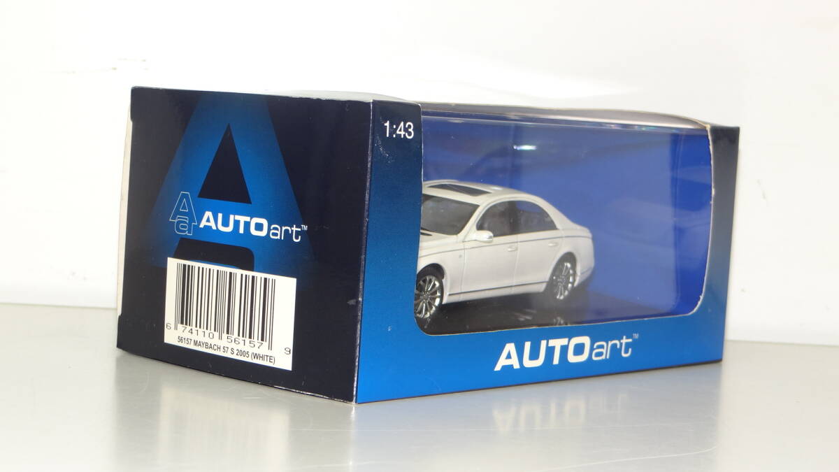 MAYBACH 57 S 2005 マイバッハ 1/43スケール 56157 AUTOart　モデルカー_2