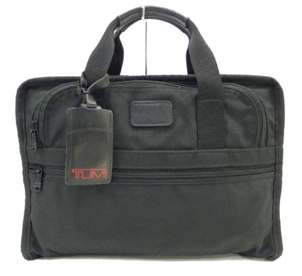 トゥミ　黒　ナイロン　207D3　スリム　ブリーフ　U.S.A.　