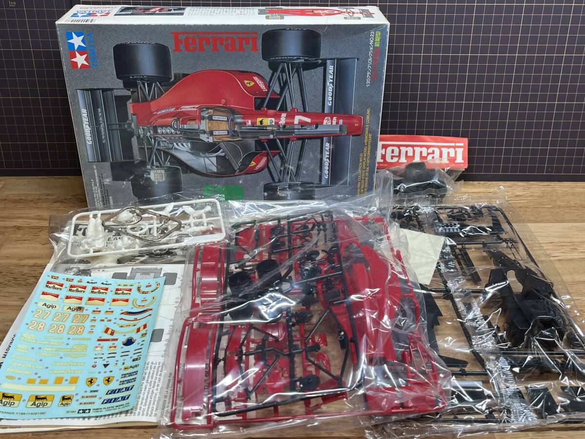 タミヤ 1/20 F1キット4個セット マクラーレンMP4/7・ティレルP34・ロータス102D・フェラーリF189 未組立品_4