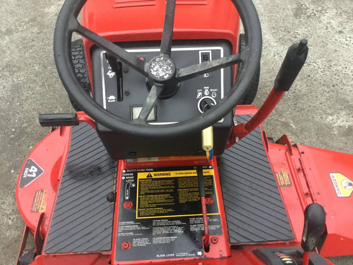 草刈機SNAPPER（1550LX）乗用草刈機 動作確認済み。(本体)｜売買された 