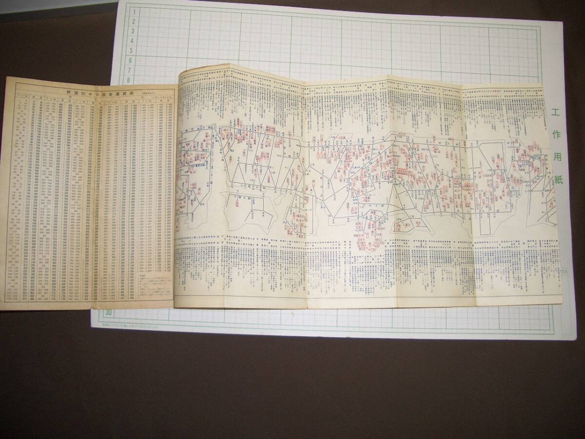 和楽路屋版 最新 鉄道路線図 昭和33年 7月修正_10