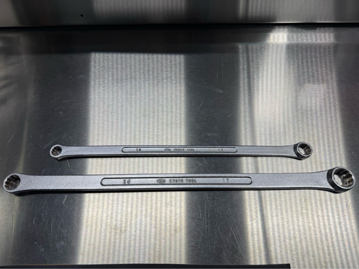 KTC ストレート　メガネ　ロングレンチ　10 12 14 17 中古品_1