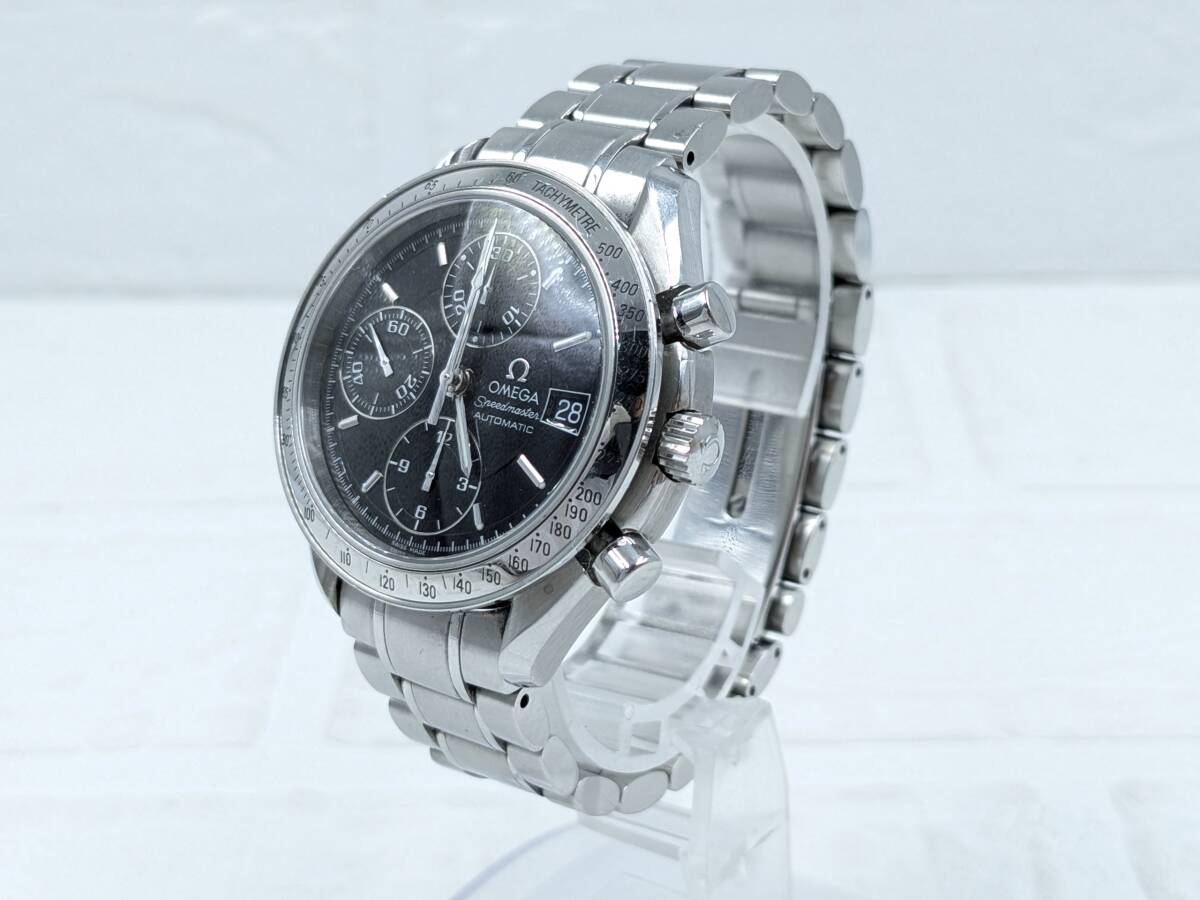 1円～【稼働 良品】OMEGA オメガ スピードマスター 3513.50 AT 自動巻き 黒文字盤 クロノ メンズ腕時計 _2