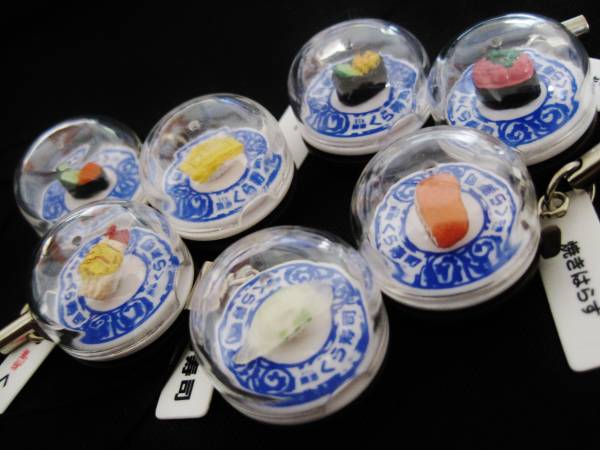 びっくらポン☆非売品 くら寿司 鮮度くんストラップ 7個(広告